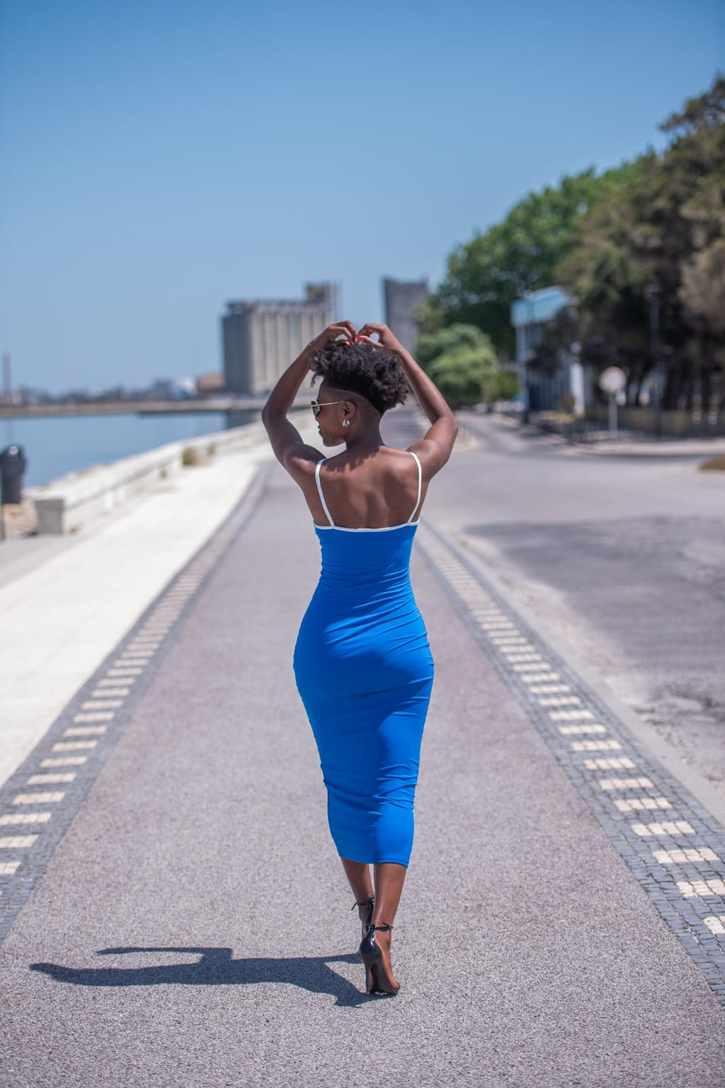 Vestido Bandeira Cabo Verde