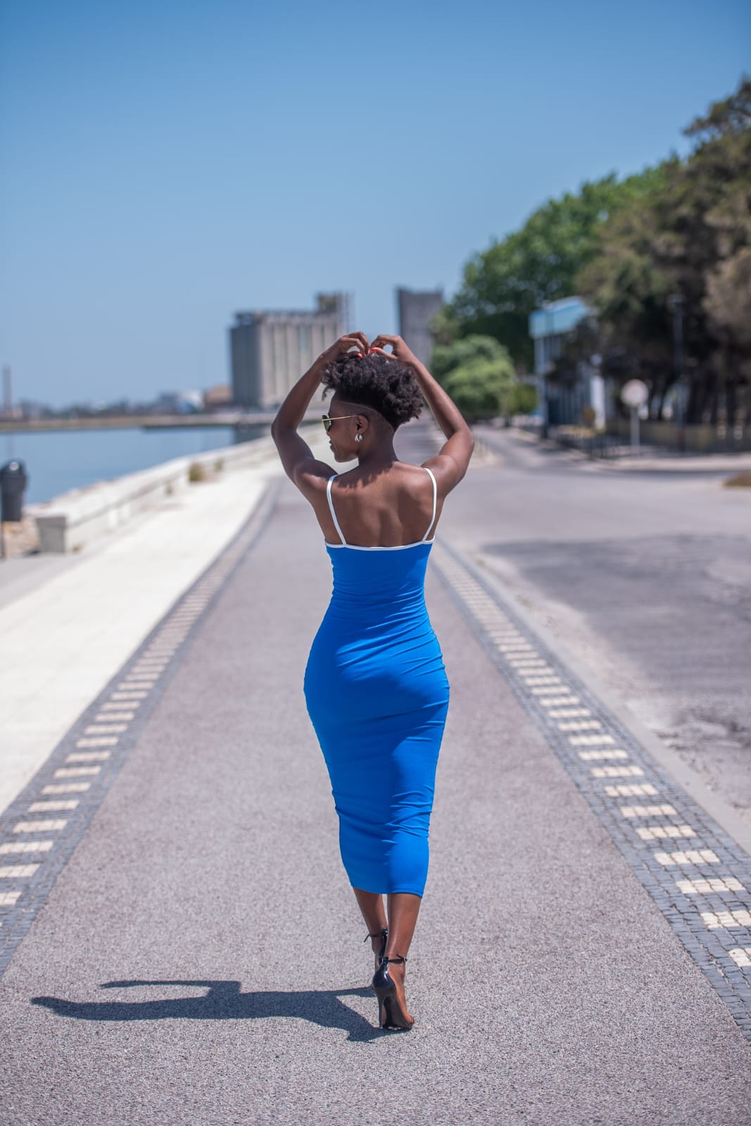 Vestido Bandeira Cabo Verde