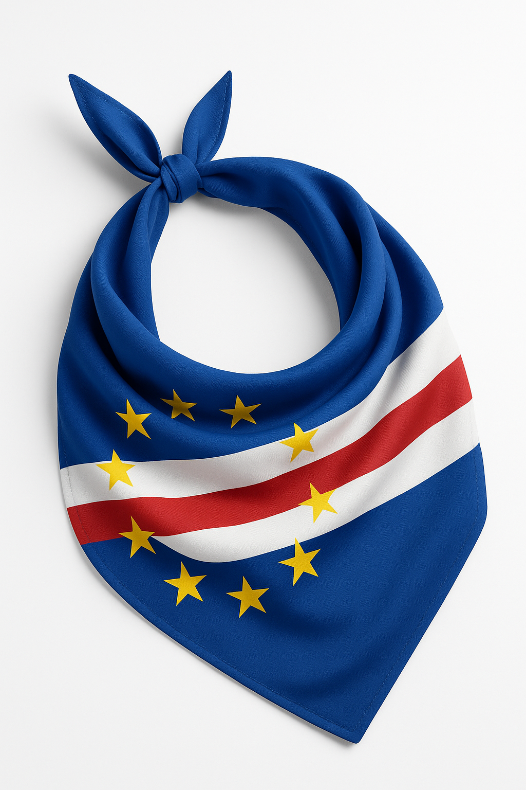 Cape Verde bandana - Lenço Bandeira de Cabo Verde - Cabo Verde United