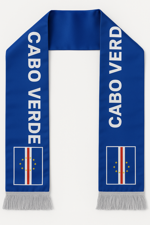 Cape Verde scarf - Cachecol de Cabo Verde - Leve e Confortável - Cabo Verde United